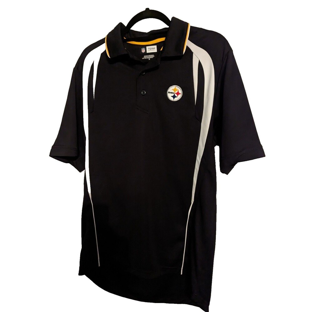 Steelers knit shirt men's size med preowned